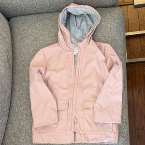 Gymboree Light Pink Hooded Raincoat